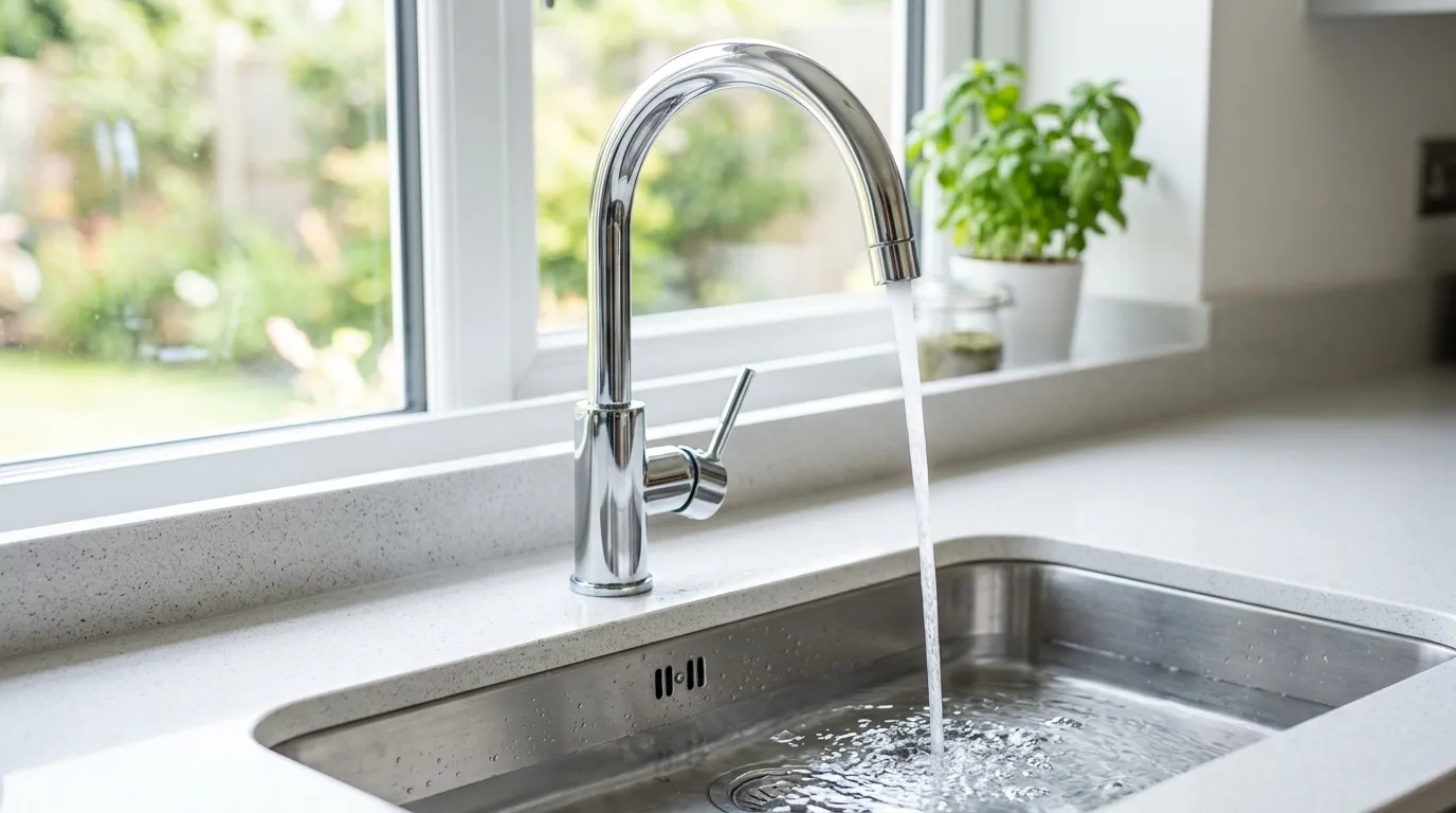 Local Plumbing Master Pros same day plumber fixing a faucet in Lakeport, MI